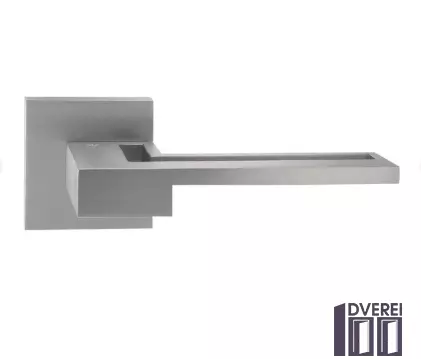 Ручка на розетці OROandORO CUT 032-15E SC/CР - Матовий хром/хром 51*51 mm