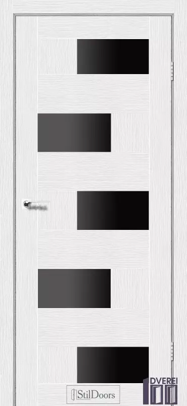 Двері міжкімнатні Stil Doors NEPAL Біле дерево   BLK