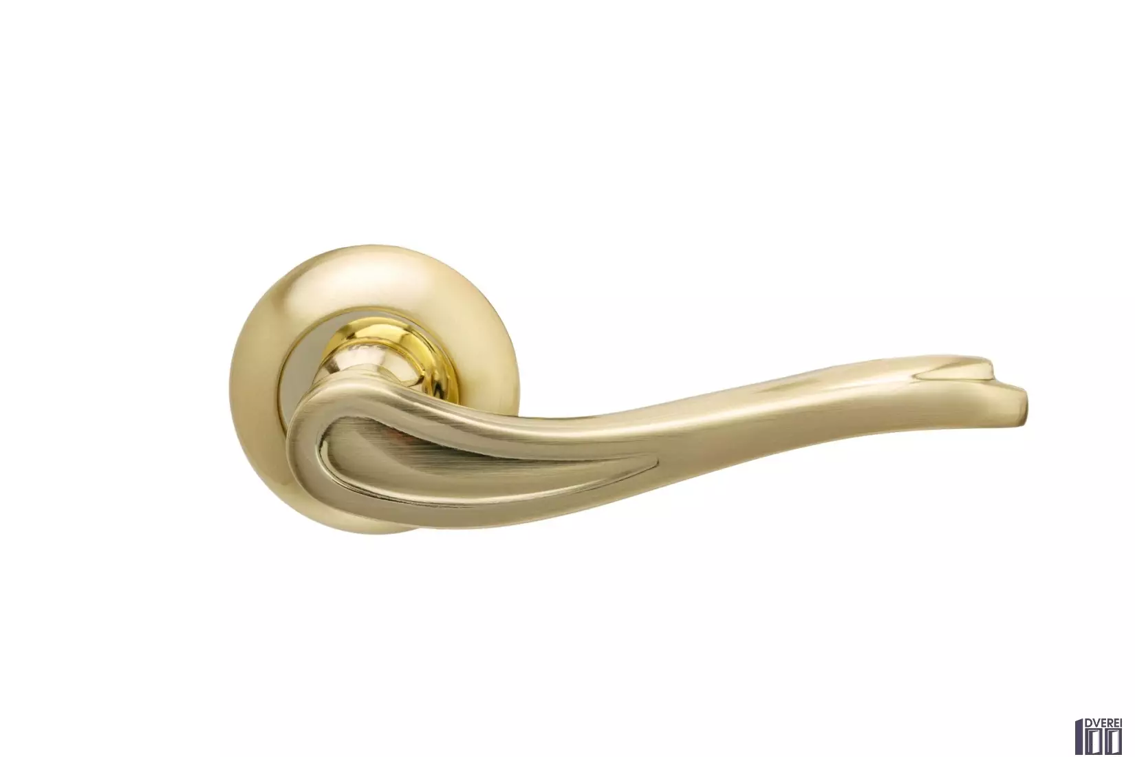 Ручка на розетці Gavroche PROМETIUМ Pm  А5 колір SB/PB (золото, матове золото)_2