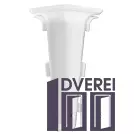 Куточок внутрішній для плінтуса ARBITON INDO (білий матовий)