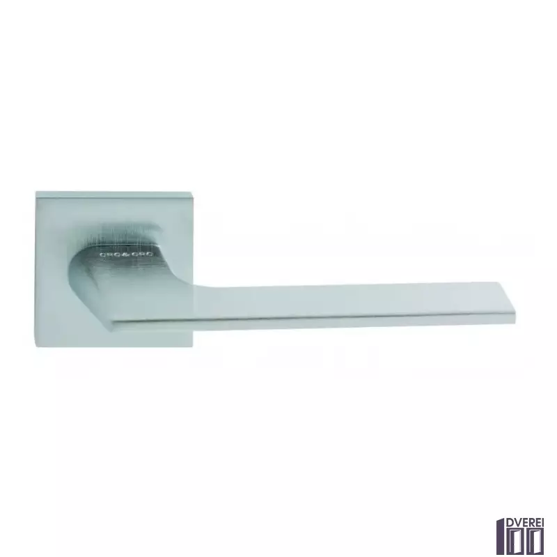 Ручка на розетці OROandORO UNICA 065-15E SCH - Матовий хром 51*51 mm