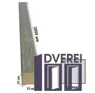 Рейки декоративні МДФ 2529 Бланко 25х30х2800 (1 шт.)