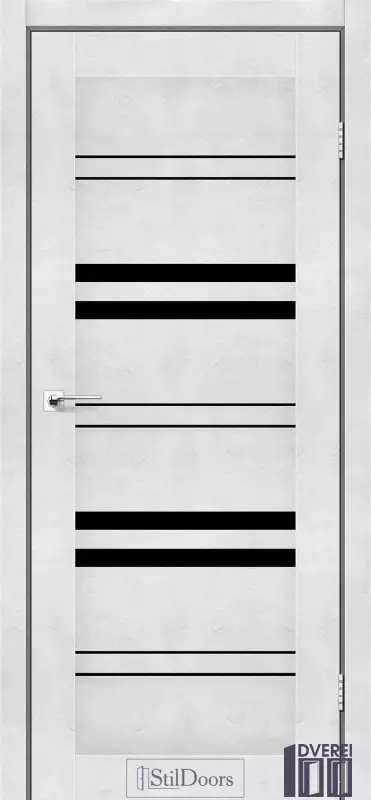 Двері міжкімнатні Stil Doors SLOVENIA Світлий бетон  BLK