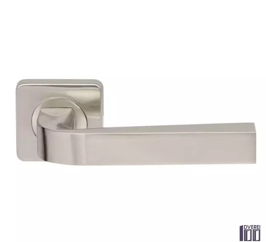 Ручка на розетці ARMADILLO Мод. KEA SN-3 матовий нікель