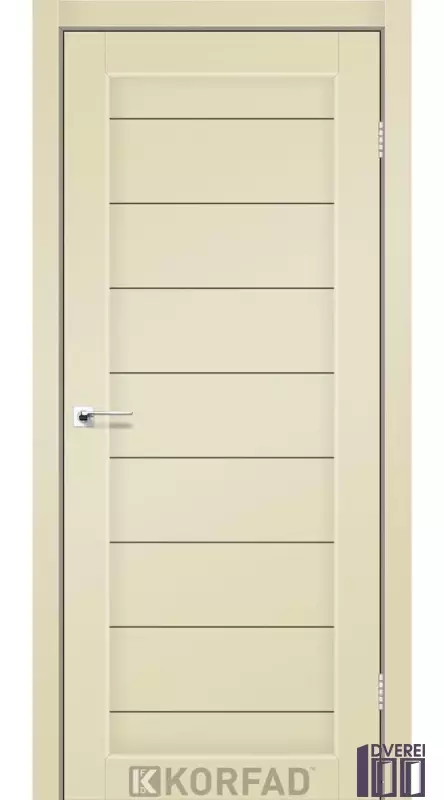 Двері міжкімнатні Korfad PORTO PR-05 Super PET Магнолія глухе