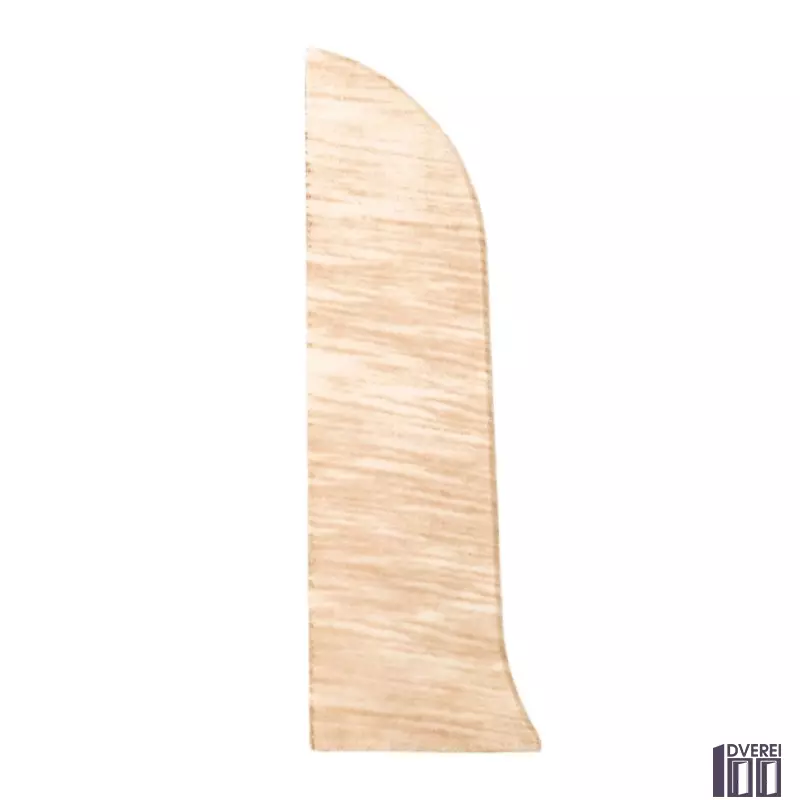 Заглушка для плінтуса з кабельканалом ліва (Тік)