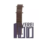 З'єднання для плінтуса з кабельканалом (венге класичний)