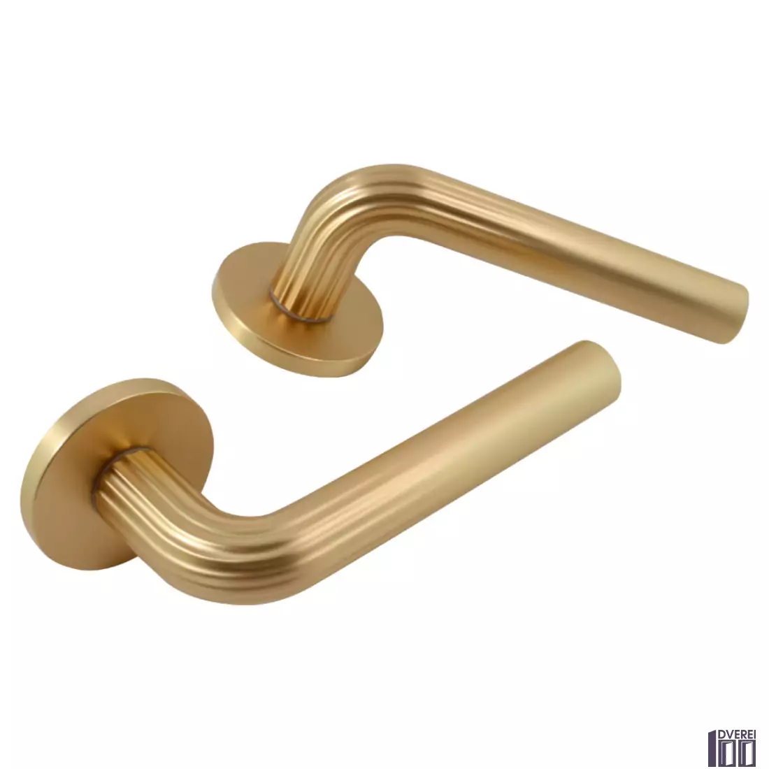 Ручка RDA Monica мат золото R ф/з 1/2 (роз 6мм) 69581_2