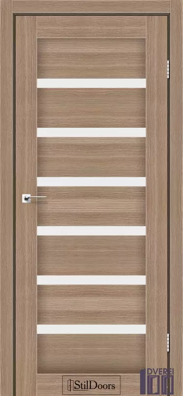 Двері міжкімнатні Stil Doors FLORIDA Вільха классича  Сатін білий