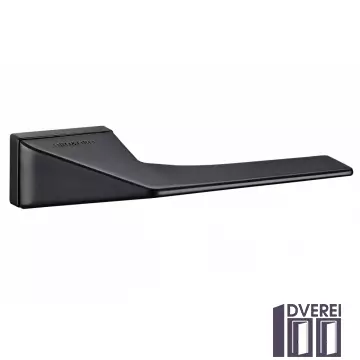 Ручка на розетці OROandORO ACE 123-24E Black -Чорний матовий 50*35 mm