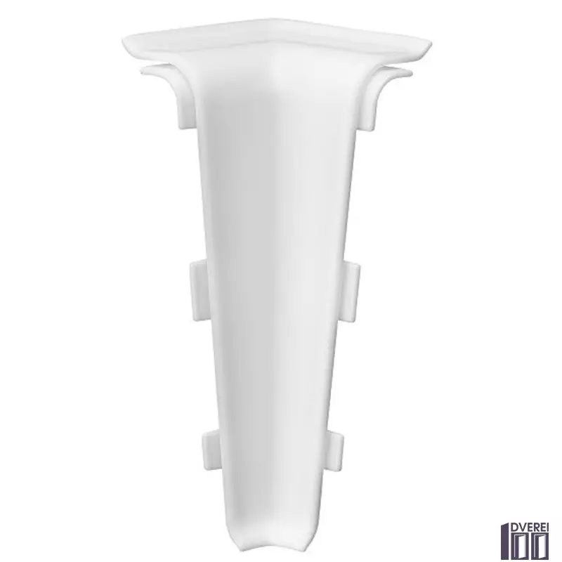 Куточок внутрішній для плінтуса ARBITON INDO (білий матовий)