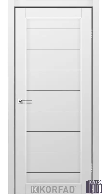 Двері міжкімнатні Korfad PORTO PR-05 Super PET сірий глухе