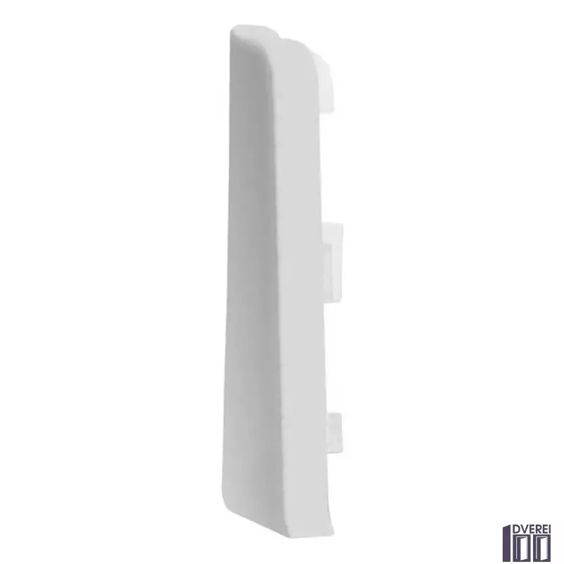 Заглушка для плінтуса ліва ARBITON INDO (білий глянець)