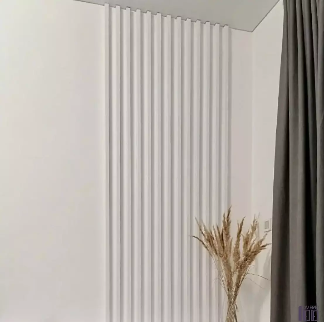 Рейки декоративні МДФ 2529 Білий SM2 25х30х2800 (1 шт.)_4