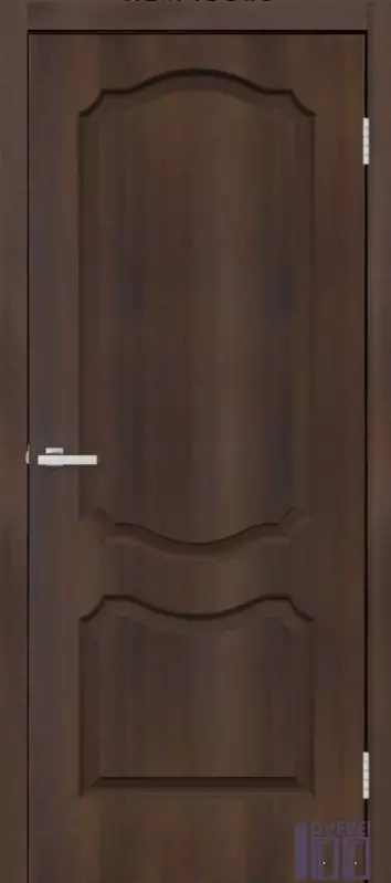 Двері міжкімнатні MSDoors Кол.SIMPLE Мод. MESA Горіх лісний (ПВХ)