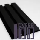 Декоративна акустична панель 2800*300*18 мм Чорний