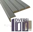 Універсальний декоративний кут МДФ 0354 Монблан Грей 54 х 3 х 2800 (1 шт.)