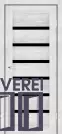 Двері міжкімнатні Stil Doors FLORIDA Сандал   BLK