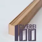 Рейки декоративні МДФ 2529 Пекан 25х30х2800 (1 шт.)_2