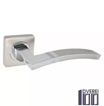 Ручка на розетці KEDR R08.149 -  колір SN/CP ( нікель/хром)