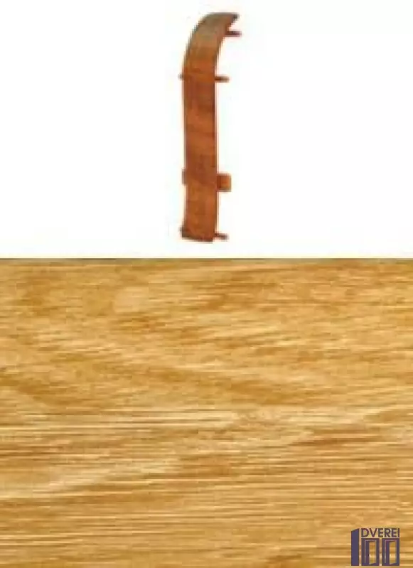 З'єднання для плінтуса з кабельканалом (дуб степовий)