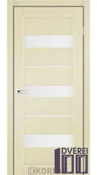 Двері міжкімнатні Korfad PORTO PR-12 Super PET Магнолія сатин білий