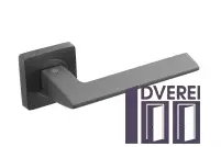 Ручка на розетці Gavroche SCANDIUM Sc  A1 колір MBN (графіт)