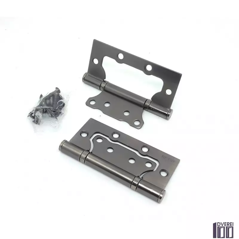 Петлі KEDR Flush 100х75х2мм GR (метелик)