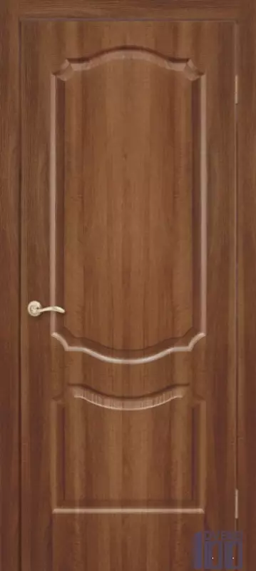 Двері міжкімнатні MSDoors Кол.SIMPLE Мод. MESA Горіх міланський (ПВХ)