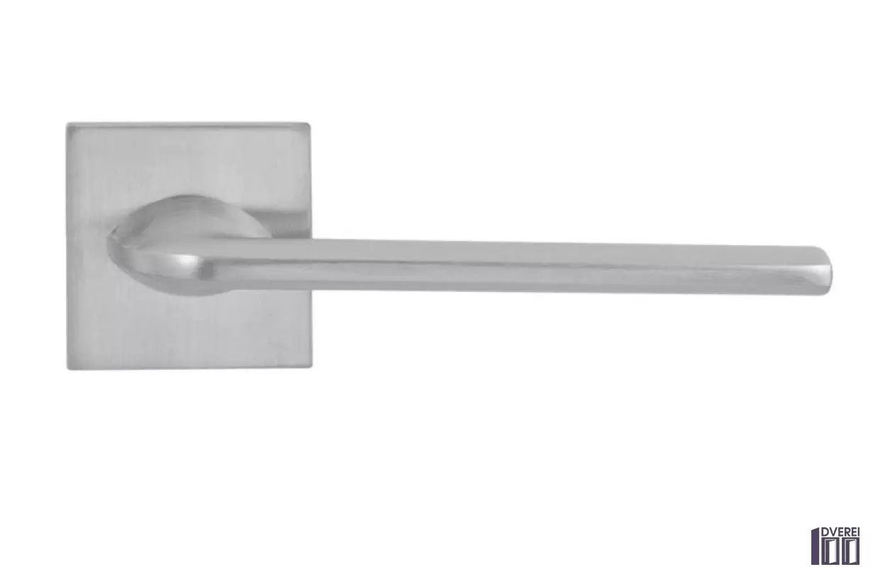 Ручка на розеті CT Comit Lucy браш матовий хром (розетта 6 мм)