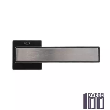 Ручка CONVEX 2185 матовий чорний/мат  хром 1/2 65667