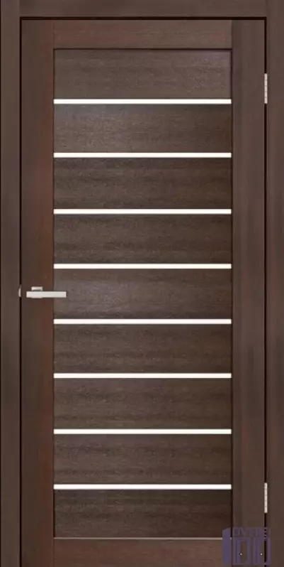 Двері міжкімнатні DOORS Смарт-ПВХ Мод. C018 G Бордо Скло сатин