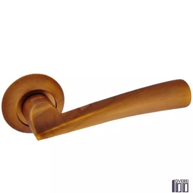 Ручка на розетці KEDR R10.080-AL-MACC (колір кава)