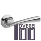 Ручка на розетці KEDR R10.080-AL-SN/CP  колір (сатін/ хром)