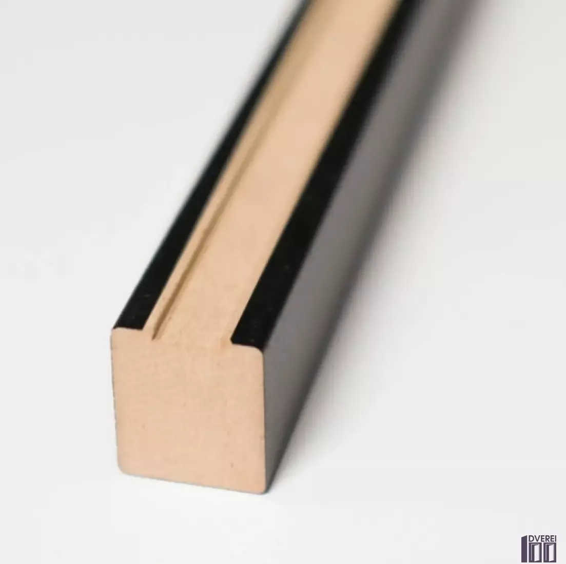 Рейки декоративні МДФ 2529 Чорний 25х30х2800 (1 шт.)_2