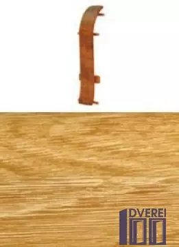 З'єднання для плінтуса з кабельканалом (дуб степовий)