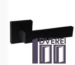 Ручка на розетці OROandORO QUATTRO 106-15E Black -Чорний матовий 51*51 mm