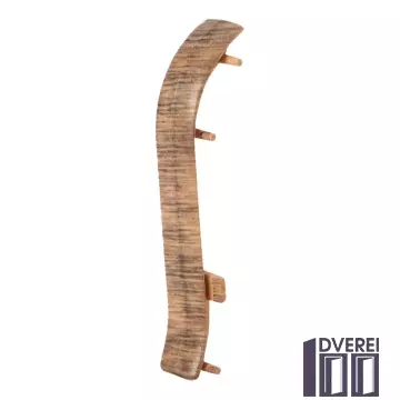 З'єднання для плінтуса з кабельканалом (дуб африканський)