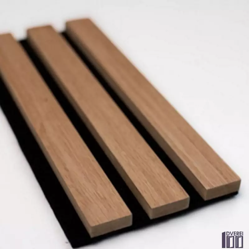 Декоративна акустична панель 2800*300*18 мм Дуб класичний