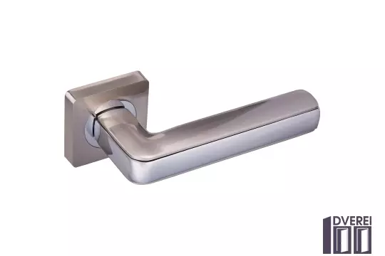 Ручка на розетці Gavroche CROMIUM Cr  А1 колір SN/CP (хром/сатин)