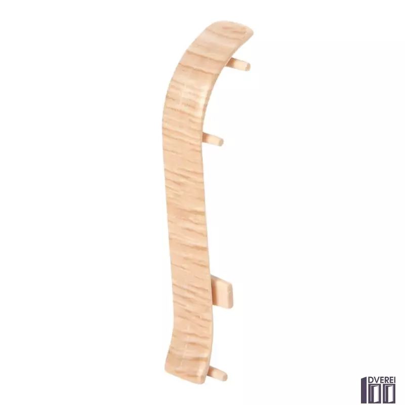 З'єднання для плінтуса з кабель каналом (Ясень)