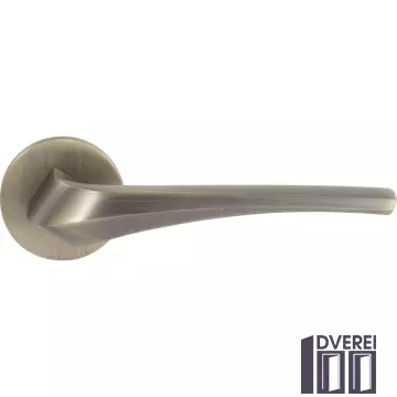 Ручка на розеті CT Comit Sky антична латунь (розетта 6 мм)