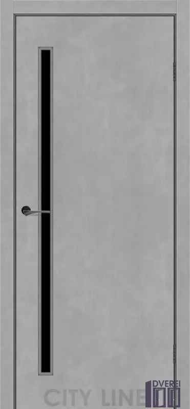 Міжкімнатні двері СІТІ ЛАЙН Експрес Твістер Бетон Чикаго глухе