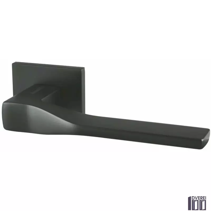 Ручка на розетці ARMADILLO Мод. GRAND USS BL-26 чорний