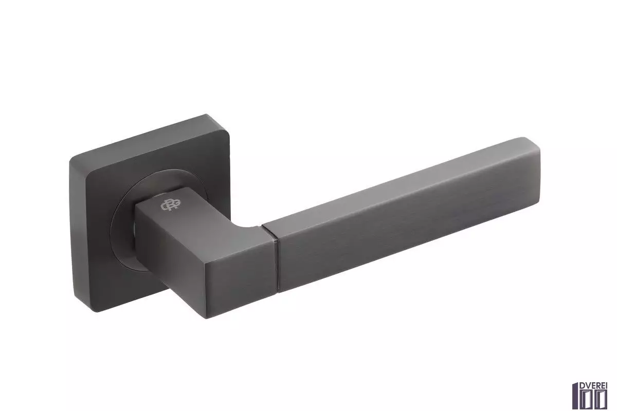 Ручка на розетці Gavroche STANNUM Sn  A1 колір MBN (графіт)