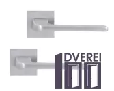 Ручка на розеті RDA Polo хром матовий браш (розетта 6 мм)_2