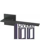 Ручка на розетці ARMADILLO Мод. MIRAGE USS BL-26 чорний