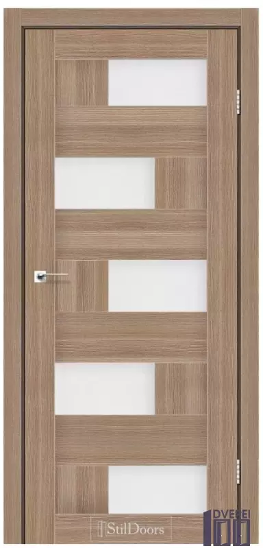 Двері міжкімнатні Stil Doors NEPAL Вільха классича  Сатін білий
