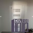 Двері міжкімнатні DARUMI Версаль Дуб Ольс (з чорним склом) ПВХ ELBEGY_4