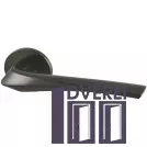 Ручка на розетці ARMADILLO Мод. FLAME URS BL-26 чорний